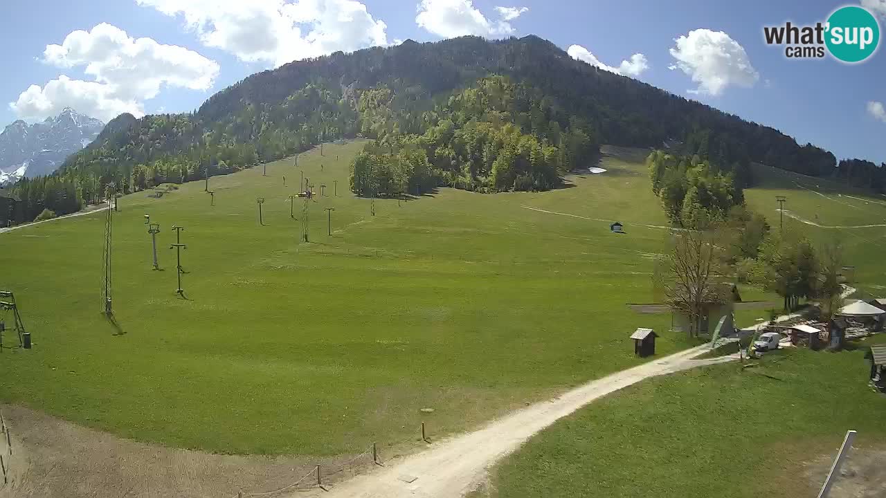Meteo Kranjska Gora webcam | Piste da sci Kekec – Mojca – Rožle