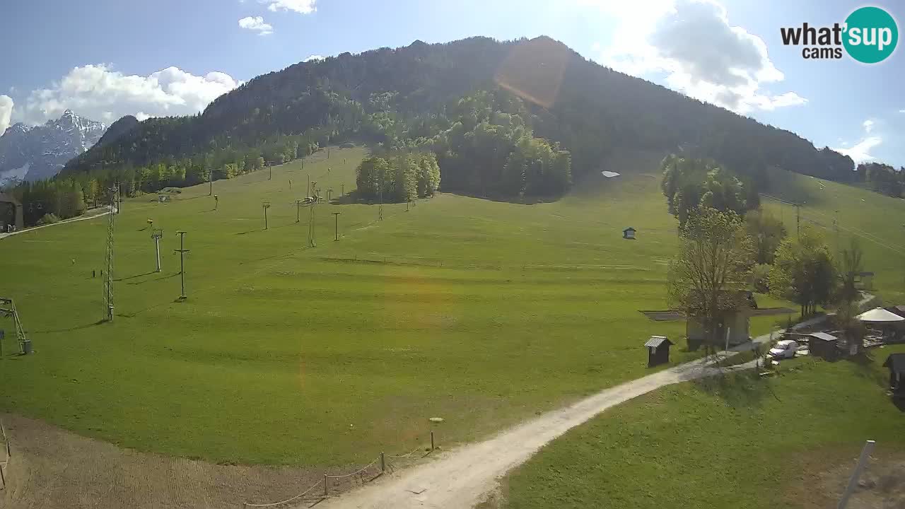 Meteo Kranjska Gora webcam | Piste da sci Kekec – Mojca – Rožle