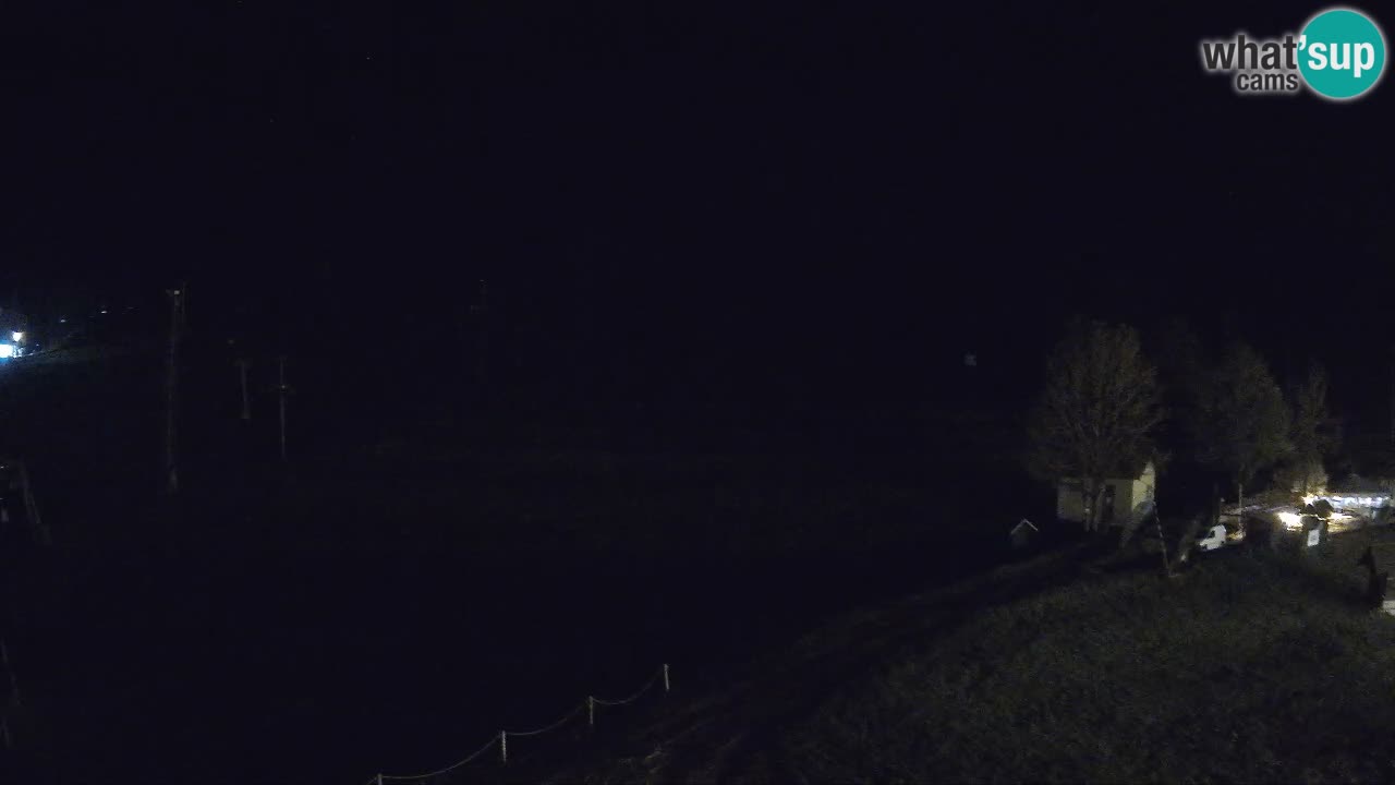 Meteo Kranjska Gora webcam | Piste da sci Kekec – Mojca – Rožle