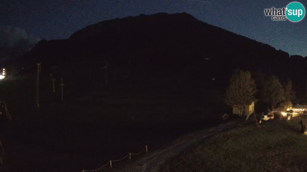 Meteo Kranjska Gora webcam | Piste da sci Kekec – Mojca – Rožle