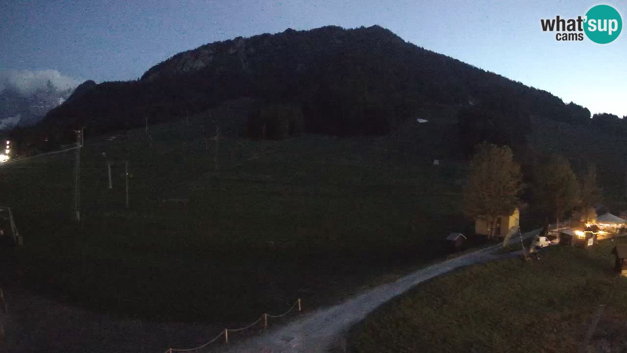 Meteo Kranjska Gora webcam | Piste da sci Kekec – Mojca – Rožle