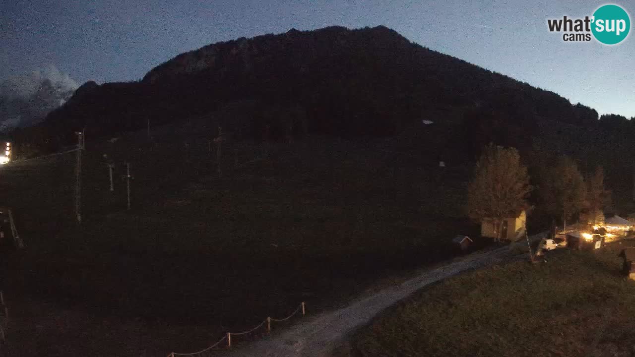 Meteo Kranjska Gora webcam | Piste da sci Kekec – Mojca – Rožle