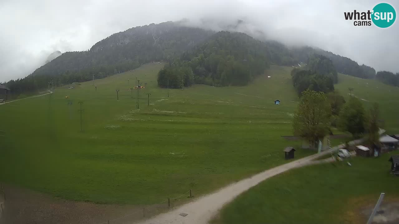 Meteo Kranjska Gora webcam | Piste da sci Kekec – Mojca – Rožle