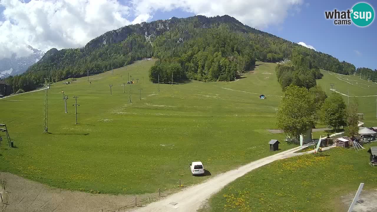 Meteo Kranjska Gora webcam | Piste da sci Kekec – Mojca – Rožle
