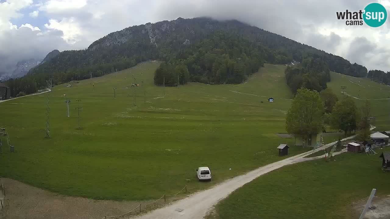 Meteo Kranjska Gora webcam | Piste da sci Kekec – Mojca – Rožle