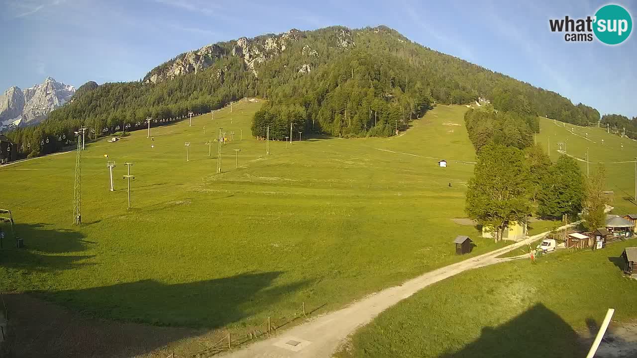 Kranjska Gora Slowenien webcam | Skigebiet Mojca – Rožle – Kekec