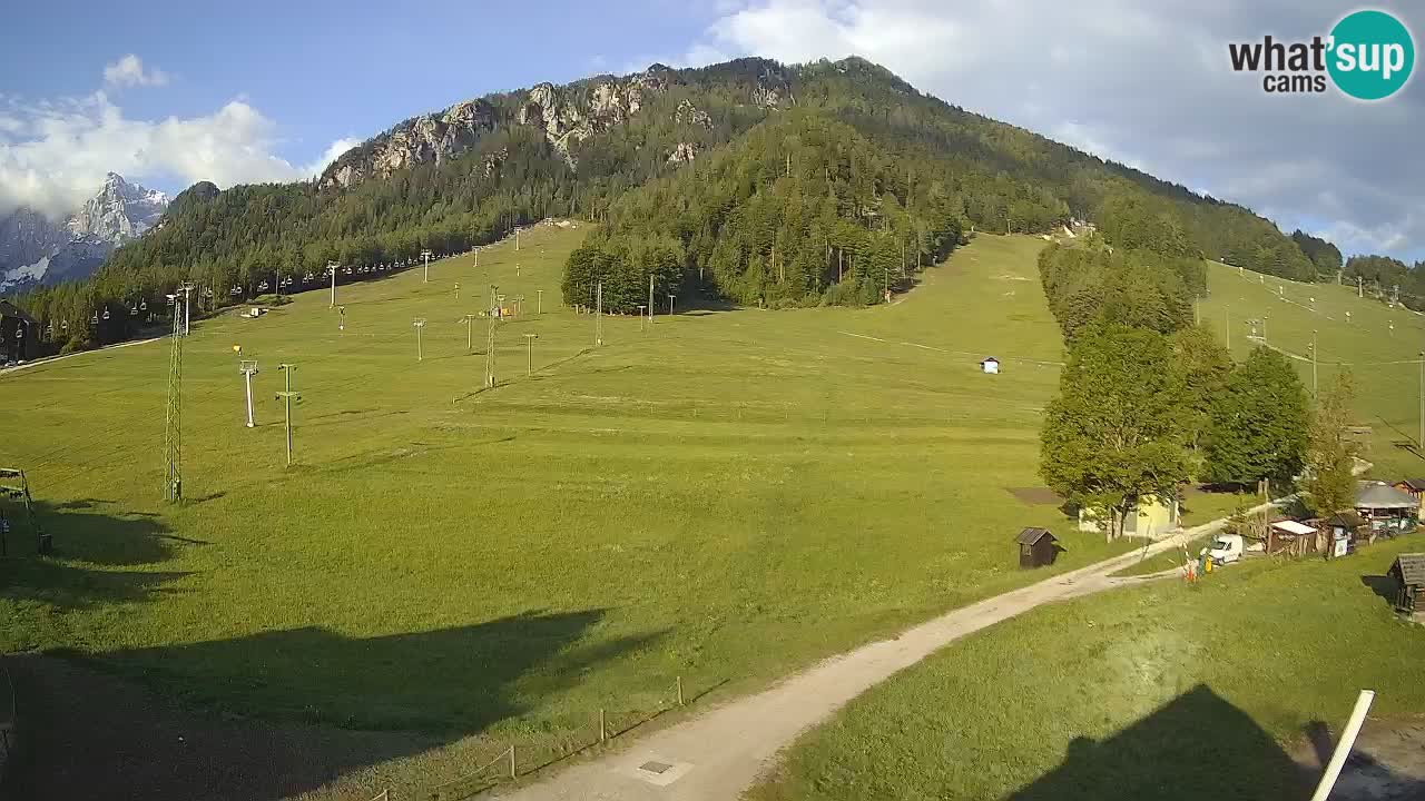 Kranjska Gora Slovénie webcam | Ski Mojca – Rožle – Kekec