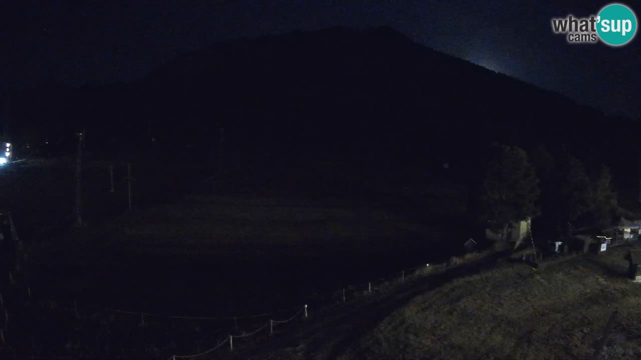 Meteo Kranjska Gora webcam | Piste da sci Kekec – Mojca – Rožle