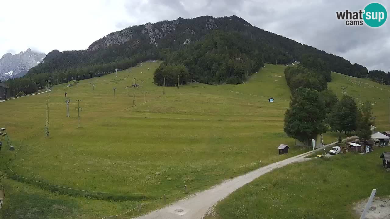Meteo Kranjska Gora webcam | Piste da sci Kekec – Mojca – Rožle