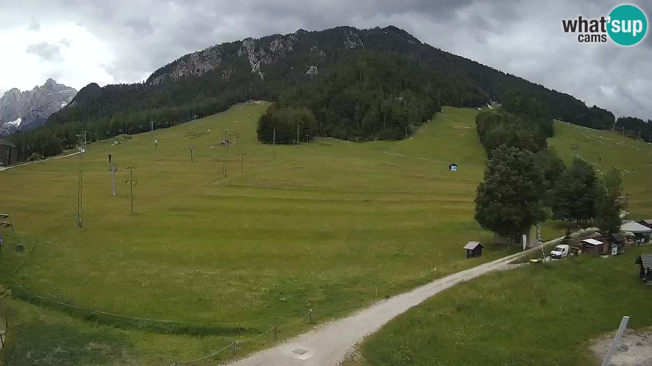 Meteo Kranjska Gora webcam | Piste da sci Kekec – Mojca – Rožle