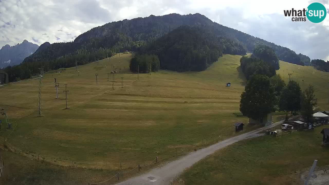 Meteo Kranjska Gora webcam | Piste da sci Kekec – Mojca – Rožle