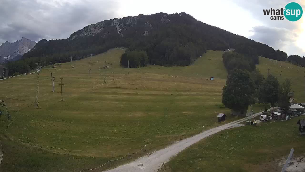 Meteo Kranjska Gora webcam | Piste da sci Kekec – Mojca – Rožle