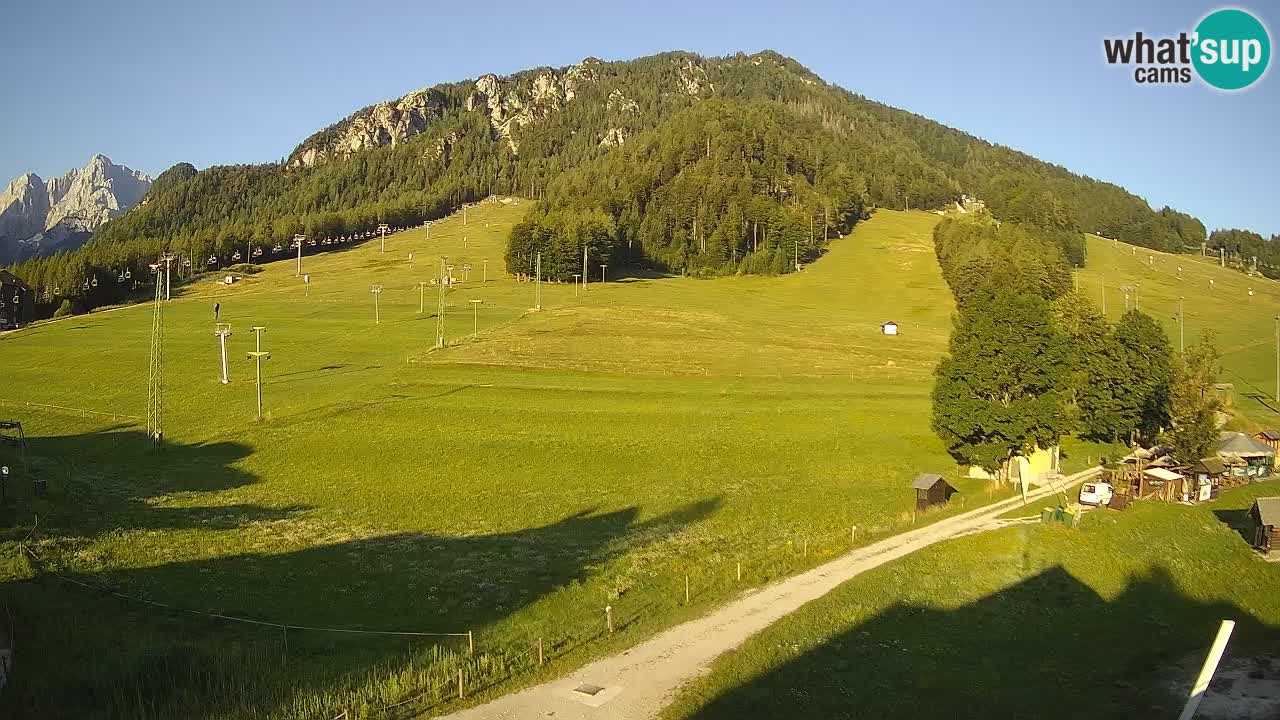 Kamera Kranjska Gora | Smučarska proga Kekec – Mojca – Rožle