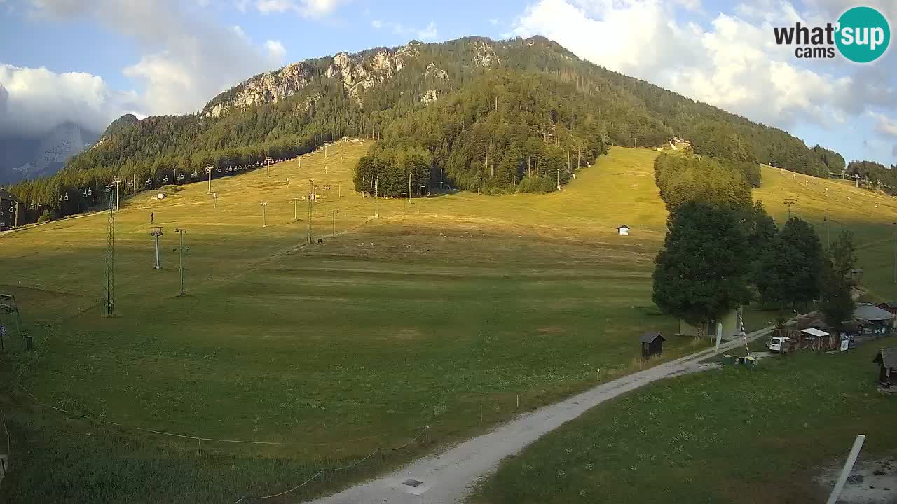 Kranjska Gora Slowenien webcam | Skigebiet Mojca – Rožle – Kekec