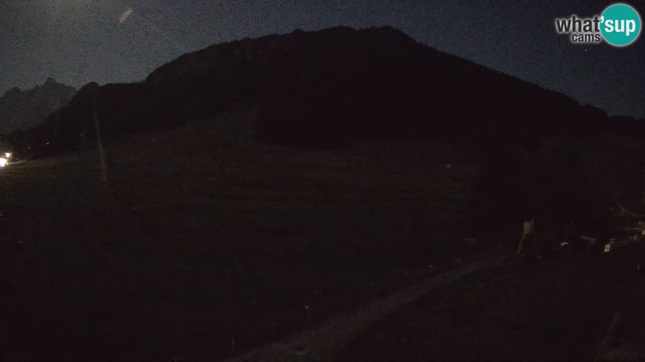Meteo Kranjska Gora webcam | Piste da sci Kekec – Mojca – Rožle