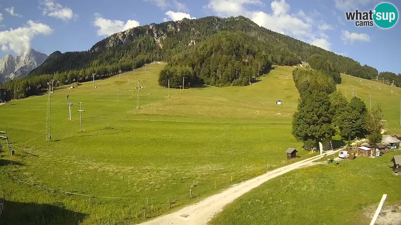 Kranjska Gora Slowenien webcam | Skigebiet Mojca – Rožle – Kekec