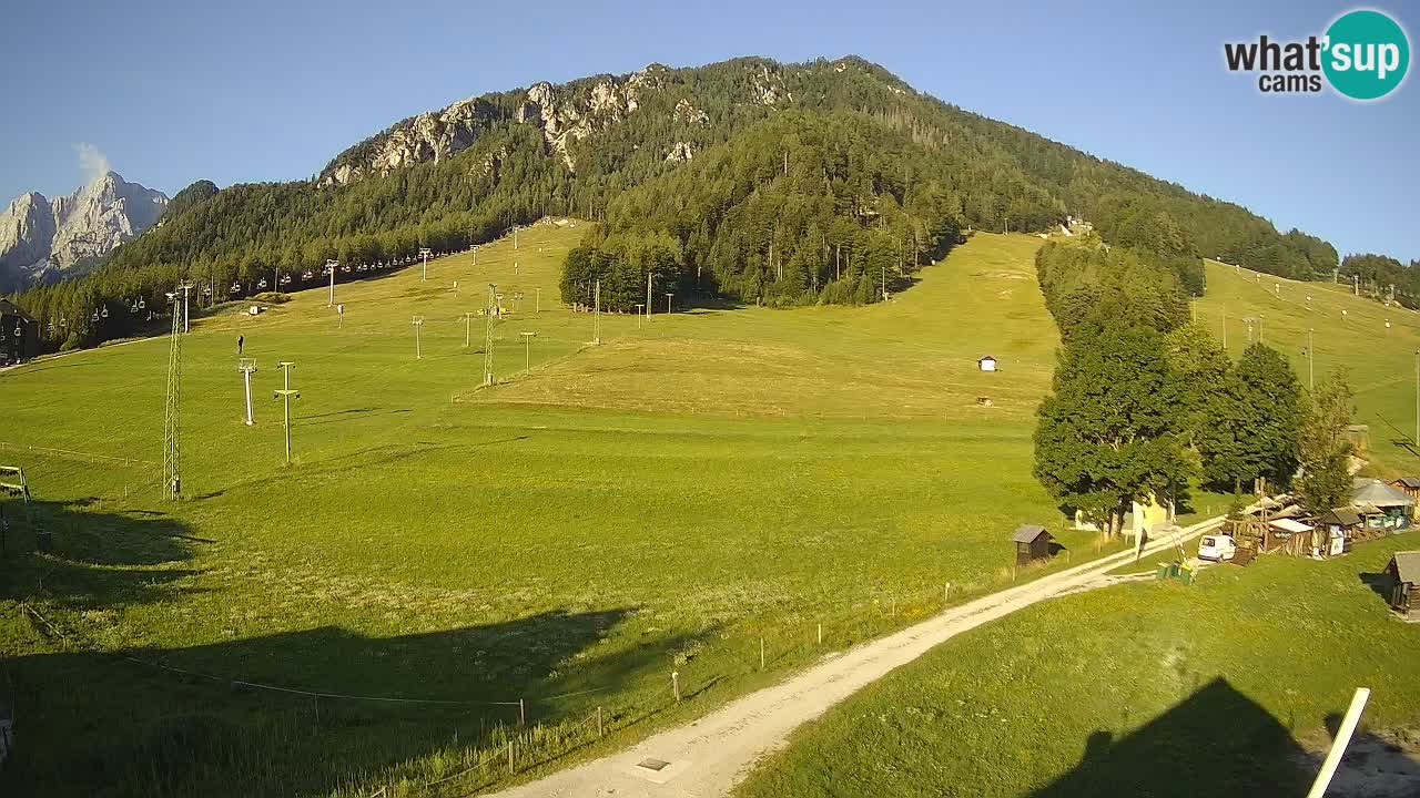 Kranjska Gora Slovénie webcam | Ski Mojca – Rožle – Kekec