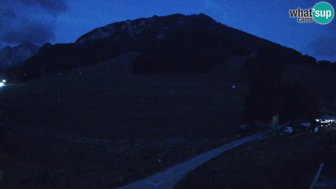 Meteo Kranjska Gora webcam | Piste da sci Kekec – Mojca – Rožle