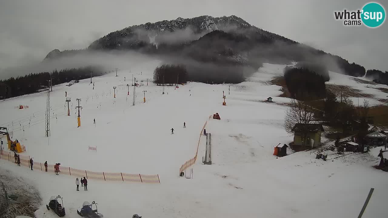 Kranjska Gora Slowenien webcam | Skigebiet Mojca – Rožle – Kekec