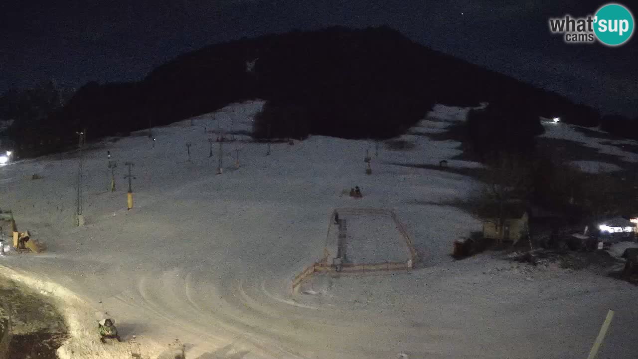 Kranjska Gora Slowenien webcam | Skigebiet Mojca – Rožle – Kekec