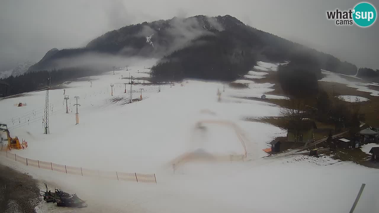 Kranjska Gora Slovénie webcam | Ski Mojca – Rožle – Kekec