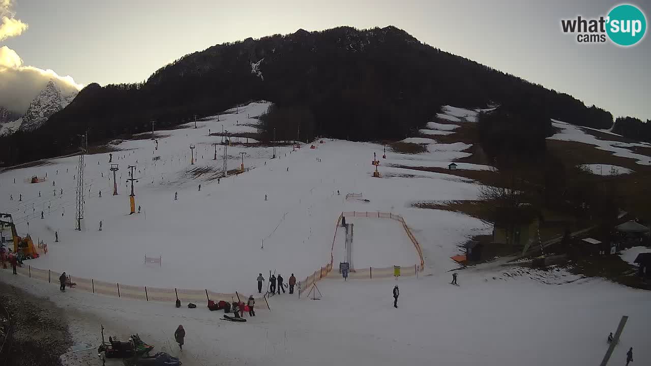 Meteo Kranjska Gora webcam | Piste da sci Kekec – Mojca – Rožle