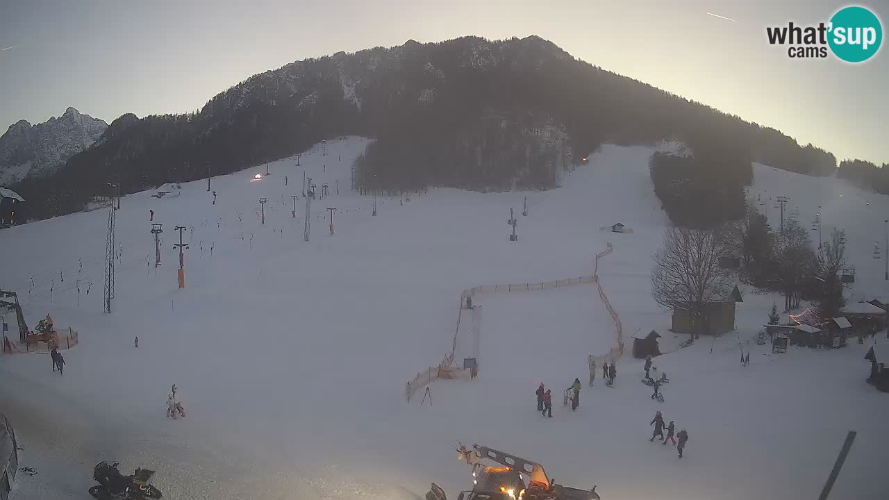 Kranjska Gora Slowenien webcam | Skigebiet Mojca – Rožle – Kekec