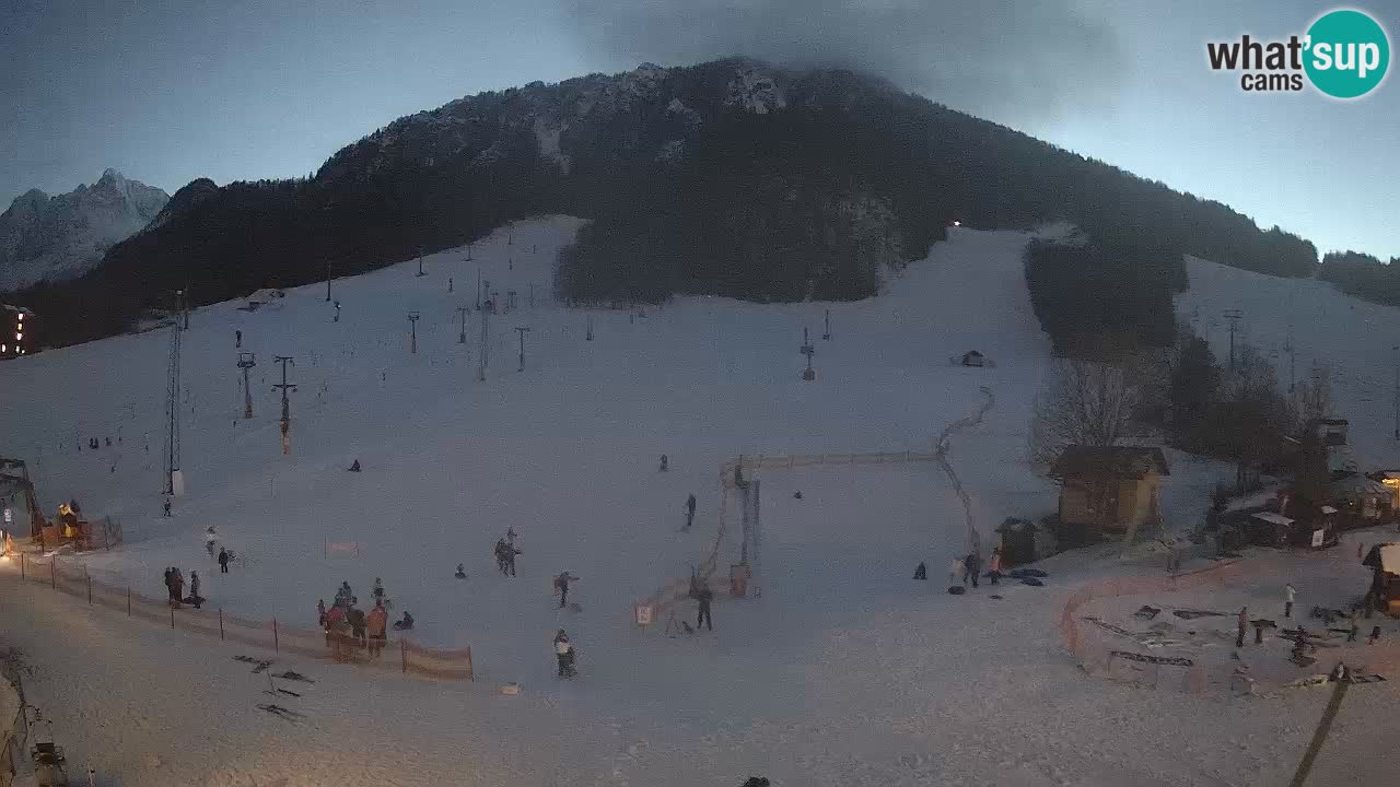 Kranjska Gora Slovénie webcam | Ski Mojca – Rožle – Kekec