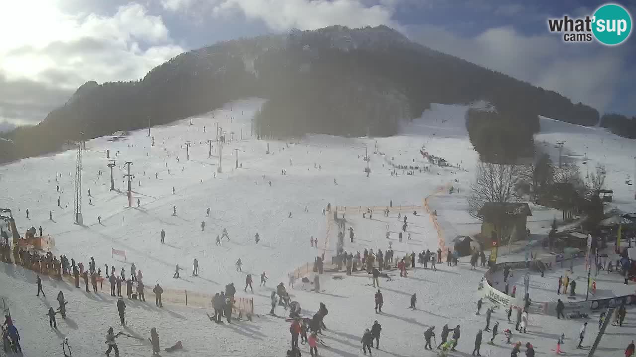 Kranjska Gora Slowenien webcam | Skigebiet Mojca – Rožle – Kekec