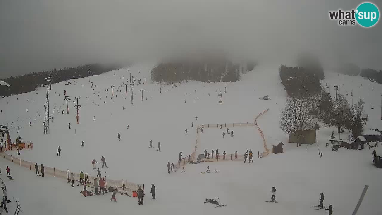 Kranjska Gora Slowenien webcam | Skigebiet Mojca – Rožle – Kekec