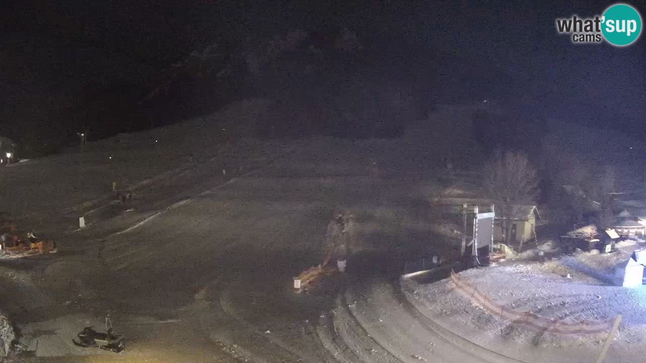 Meteo Kranjska Gora webcam | Piste da sci Kekec – Mojca – Rožle