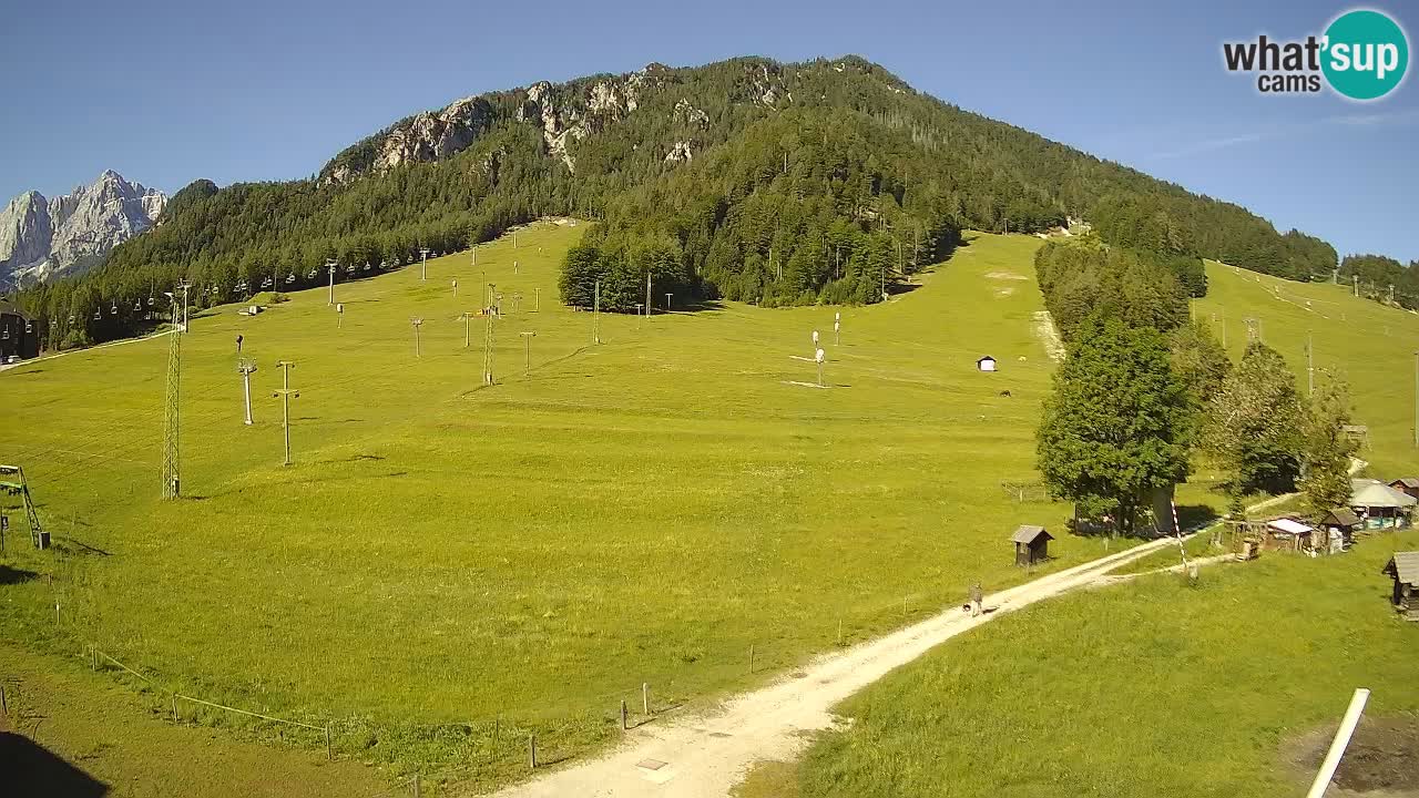 Kranjska Gora Slovénie webcam | Ski Mojca – Rožle – Kekec