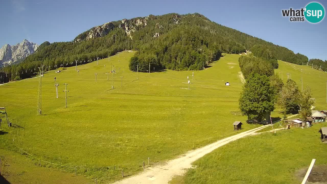 Kranjska Gora Slowenien webcam | Skigebiet Mojca – Rožle – Kekec