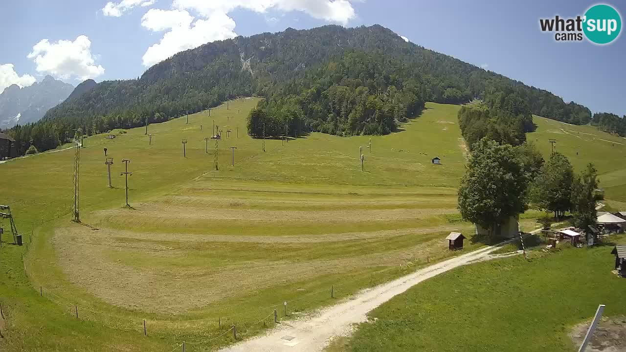 Meteo Kranjska Gora webcam | Piste da sci Kekec – Mojca – Rožle