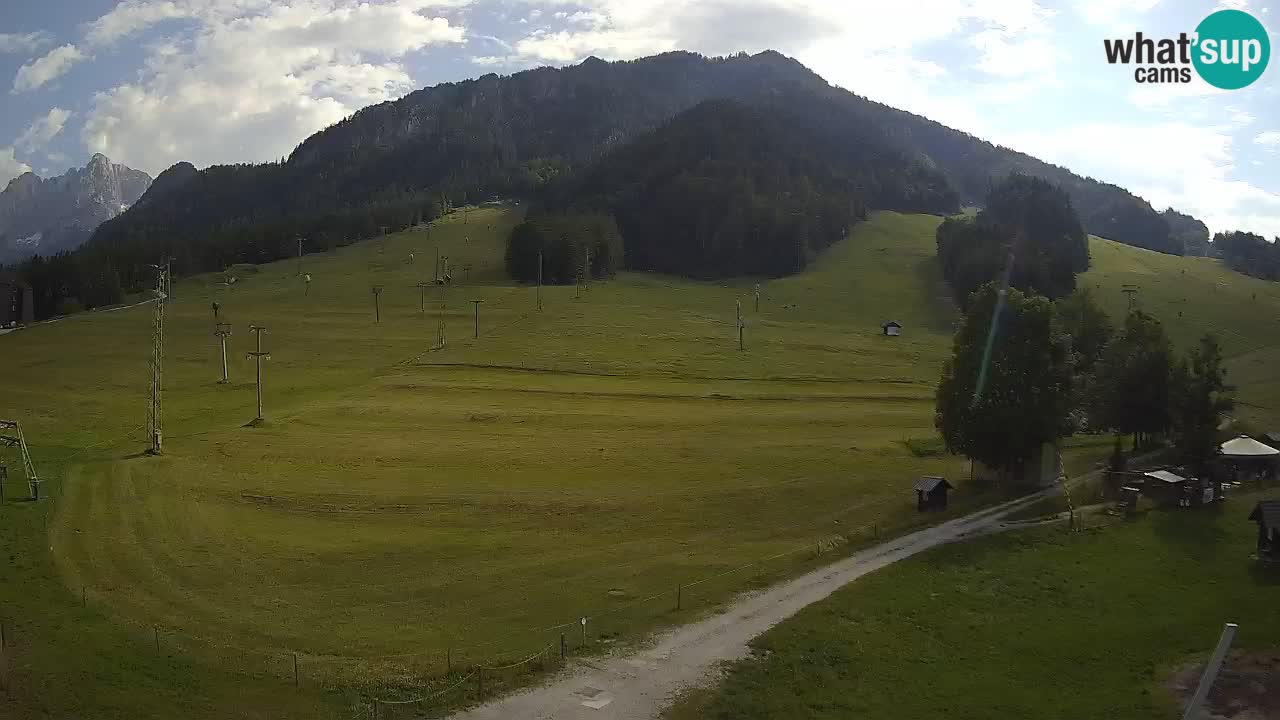 Kranjska Gora Slowenien webcam | Skigebiet Mojca – Rožle – Kekec