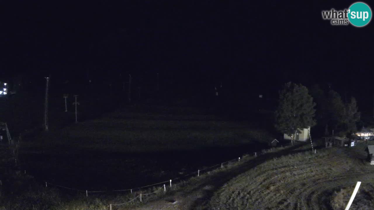 Meteo Kranjska Gora webcam | Piste da sci Kekec – Mojca – Rožle