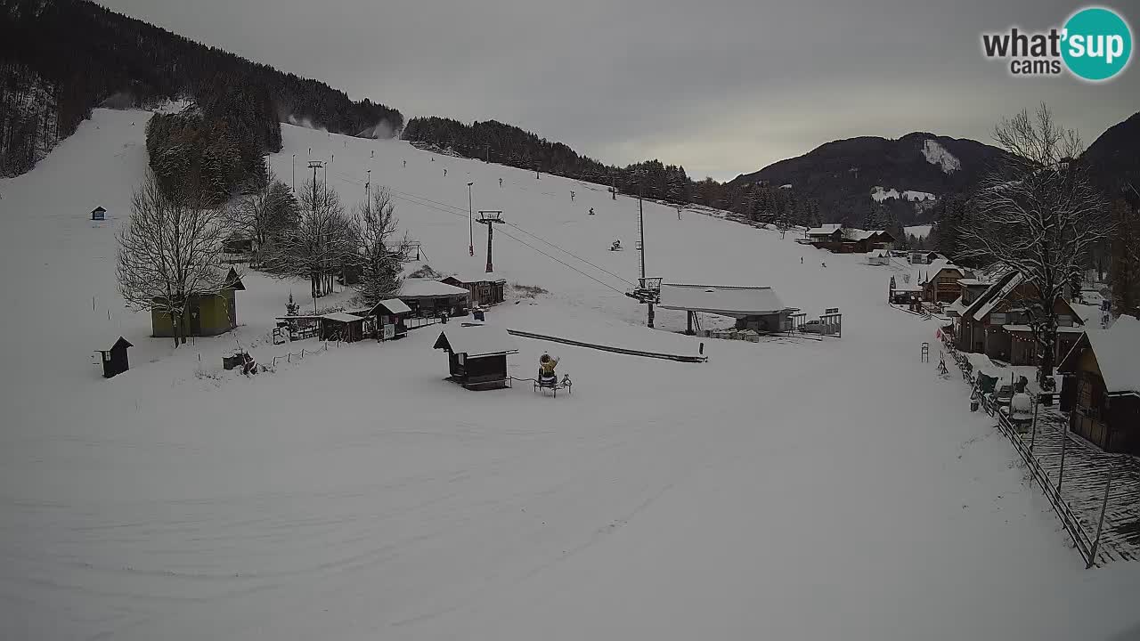 SKI Kranjska Gora webcam – Spiaggia – Piste Kekec e Mojca