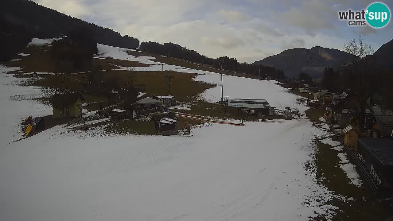 Kranjska Gora kamera Plaža – center dogajanja