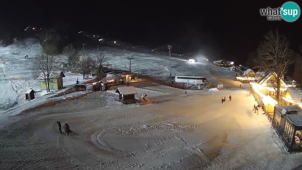 Kranjska Gora webcam Beach