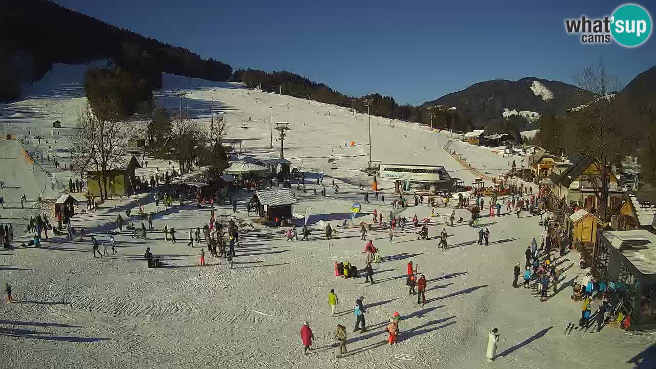 Kranjska Gora webcam Beach