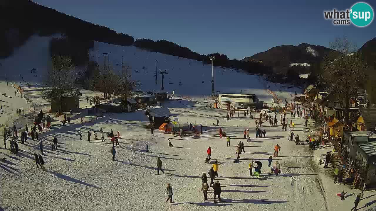 Kranjska Gora webcam Beach