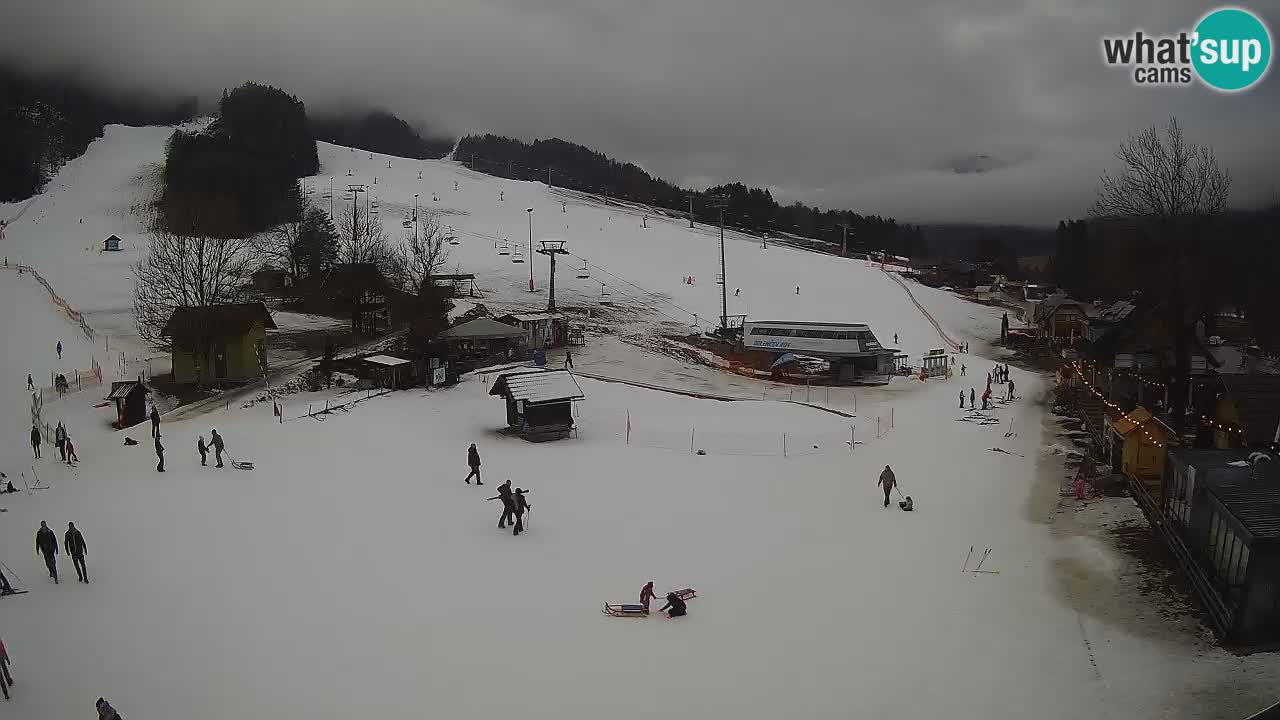 Kranjska Gora webcam Beach