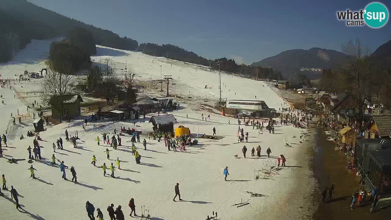 Kranjska Gora webcam Beach