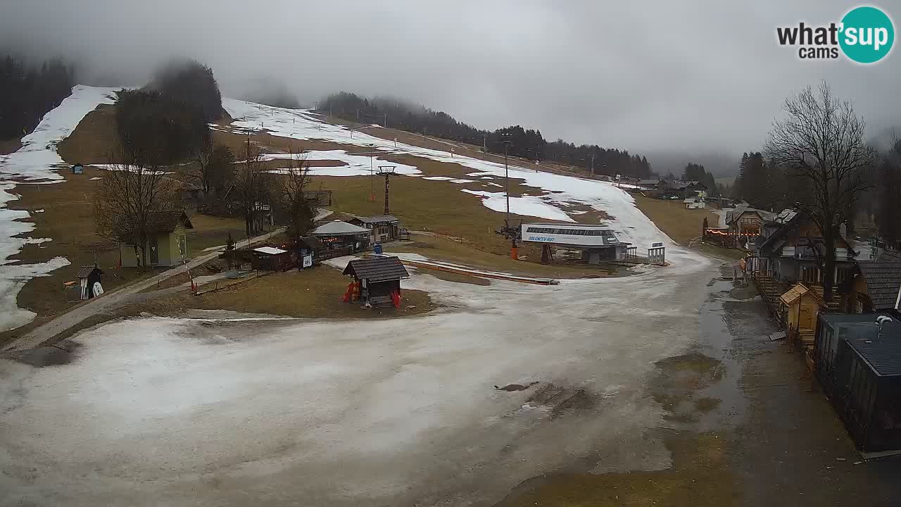 Kranjska Gora kamera Plaža – center dogajanja