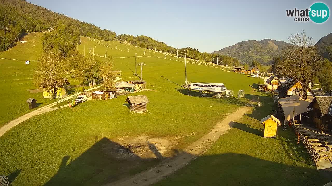 Kranjska Gora webcam Beach