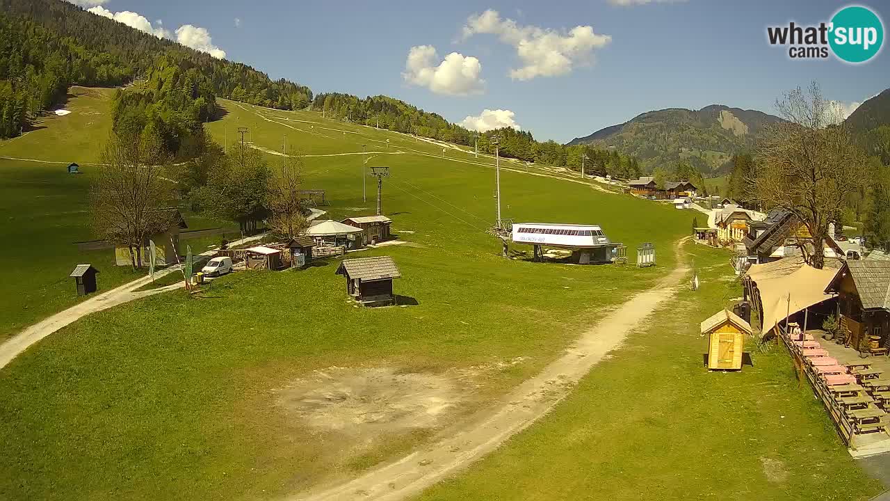 Kranjska Gora webcam Beach