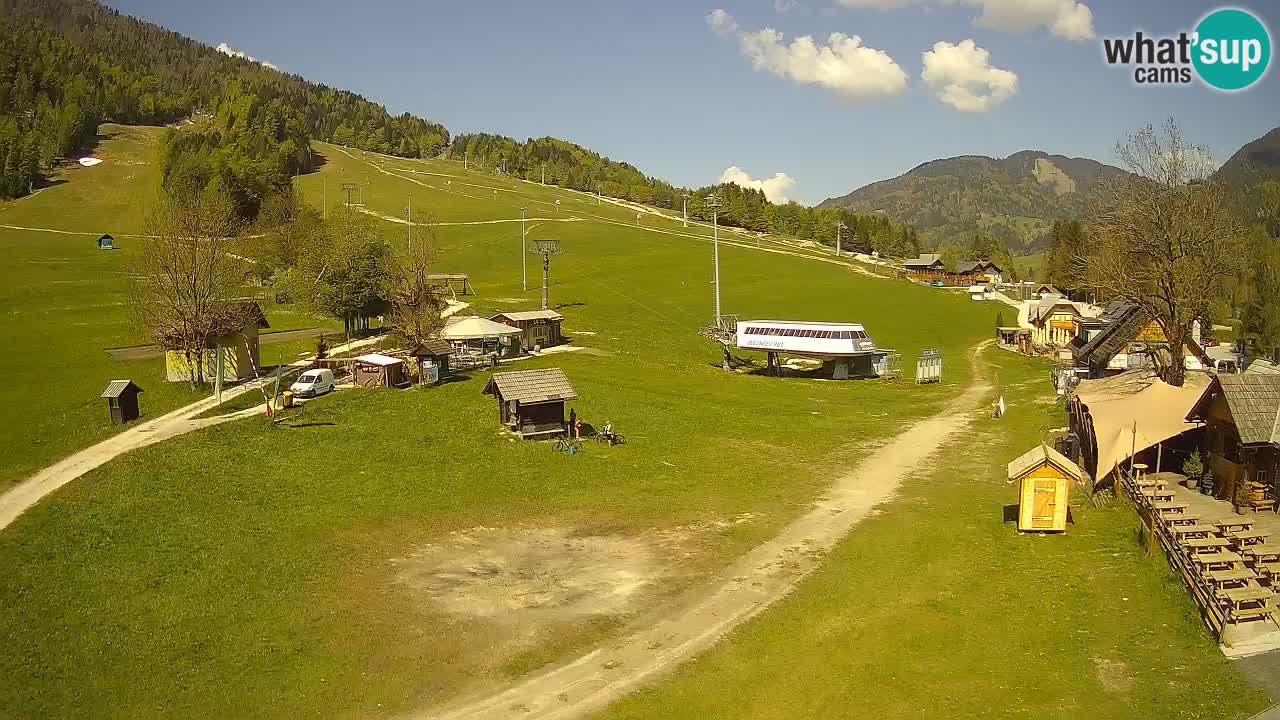 Kranjska Gora webcam Beach