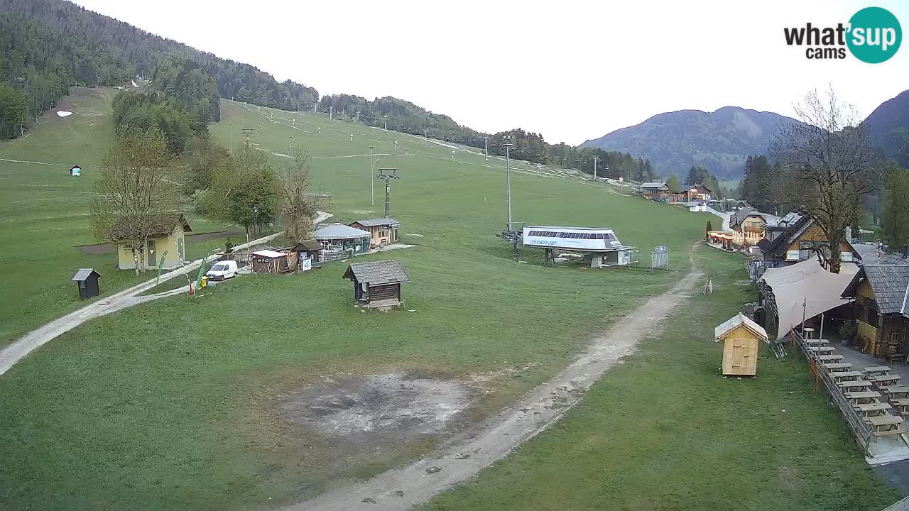 SKI Kranjska Gora webcam – Spiaggia – Piste Kekec e Mojca