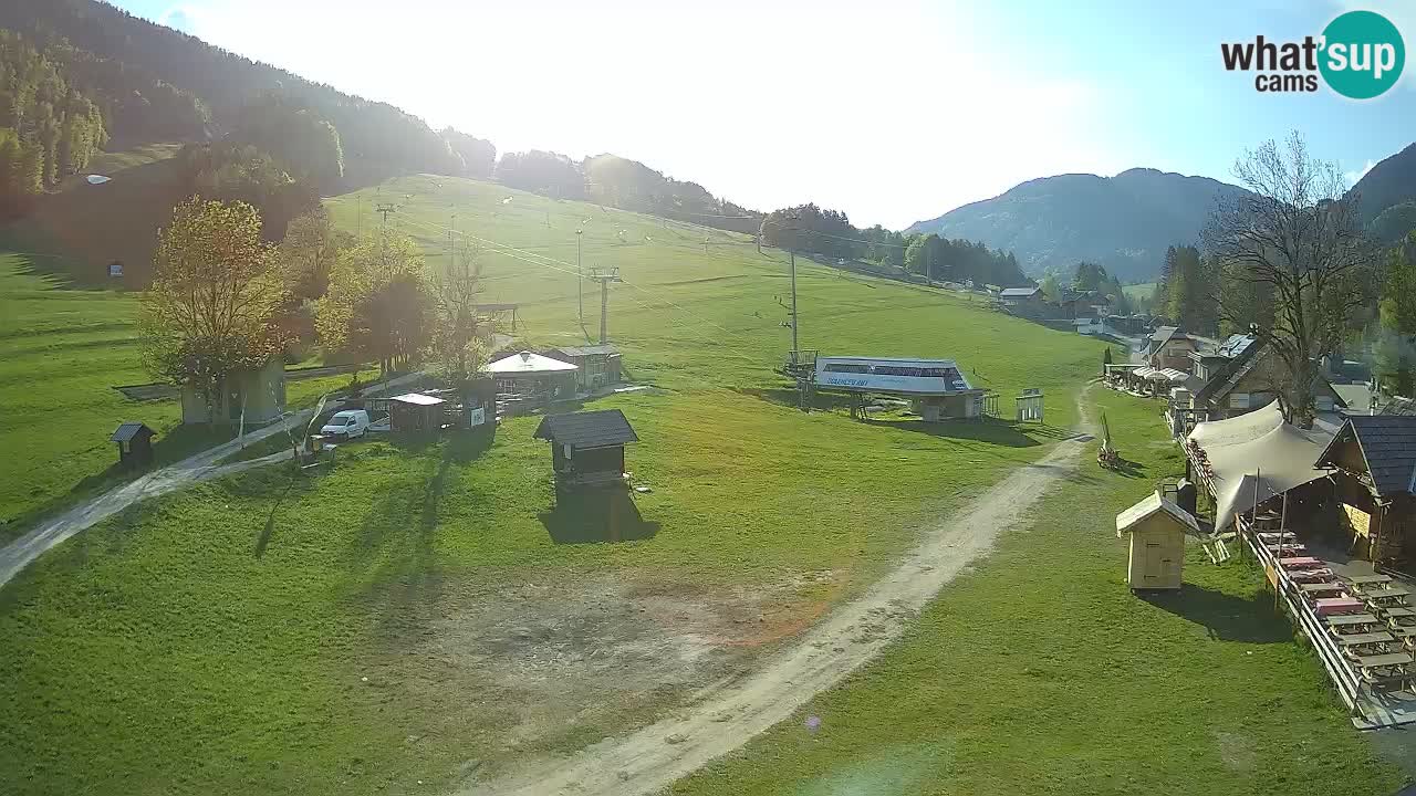 Kranjska Gora webcam Beach