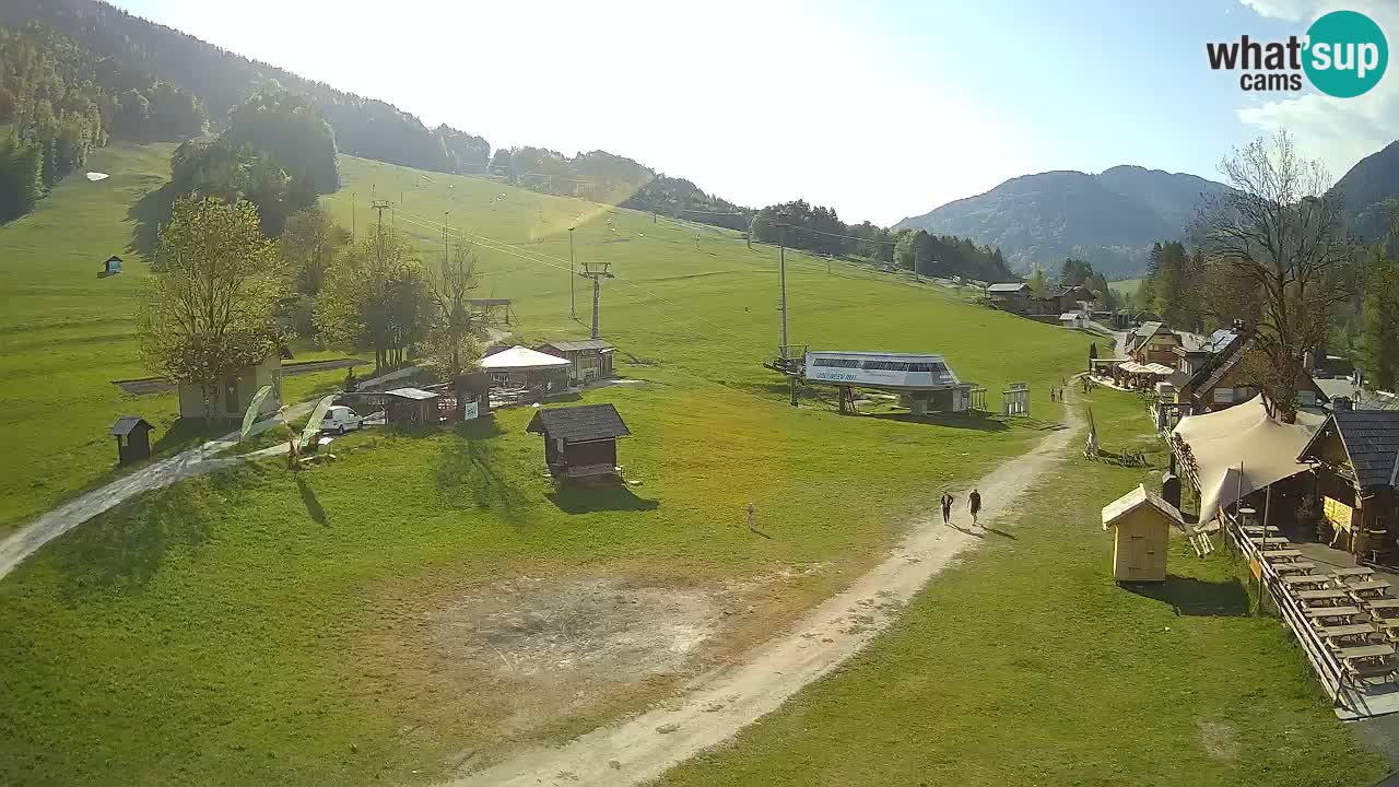 Kranjska Gora webcam Beach